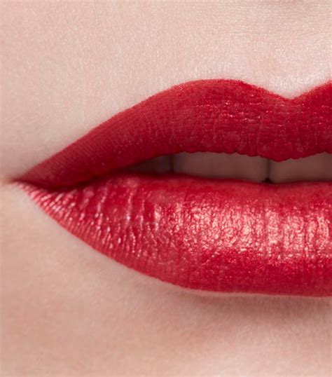 Chanel red lip color